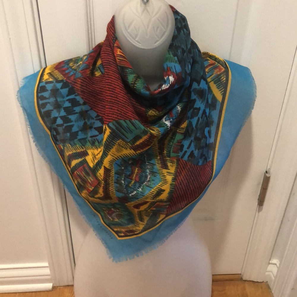 VTG Limited Express Southwest print Turqoise Border EC